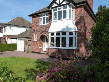 Gwinreasby Wirral : Installtion of our 2800 Ornate white PvcU windows. Triple glazed with 40mm thick sealed units - U value .7. Diamond leaded to match the original windows. Dummy vented to give same sight lines. Antique 9mm oval lead